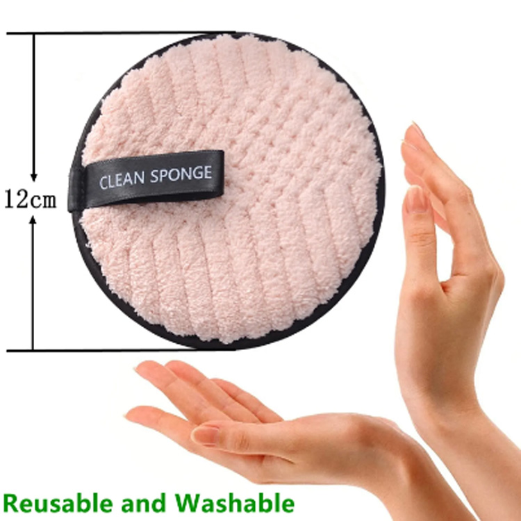 2024 Pads Spúinse Glanadh Aghaidh Microfiber Nua Microfiber