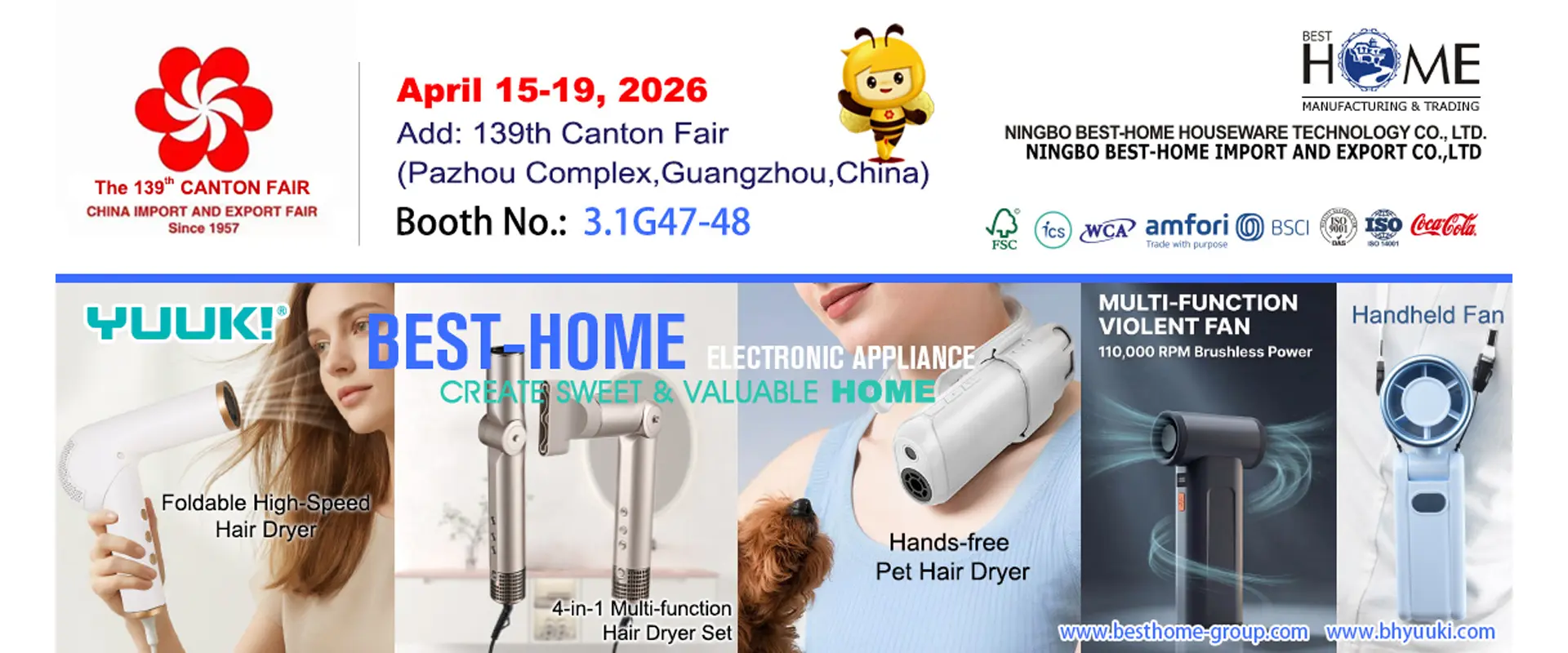 Fearais Bheaga - Canton Fair i Guangzhou