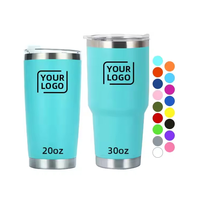 20oz 30oz Fholúis Dúbailte Mug Caife Taistil Taistil