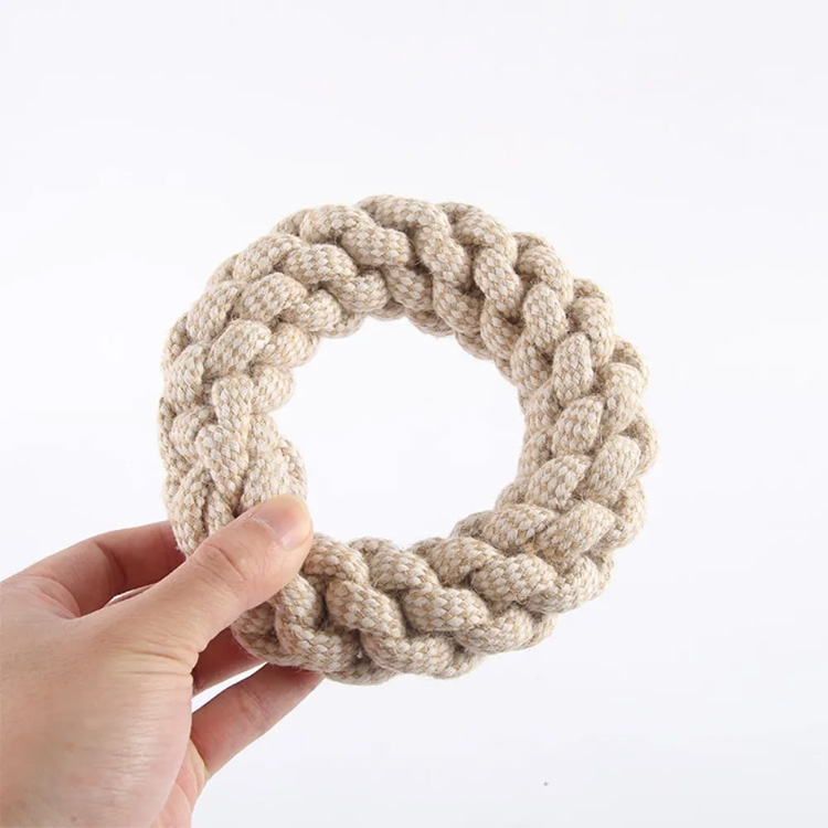 5 Pacáiste Bréagáin Chew Ionsaitheach Madraí Madraí Toys Cotton Rope Bréagáin Chew