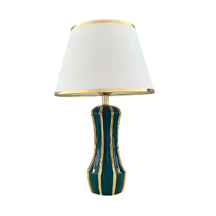 Lampa Deisce Colún Staidéir Nua-Aimseartha Blackish Green