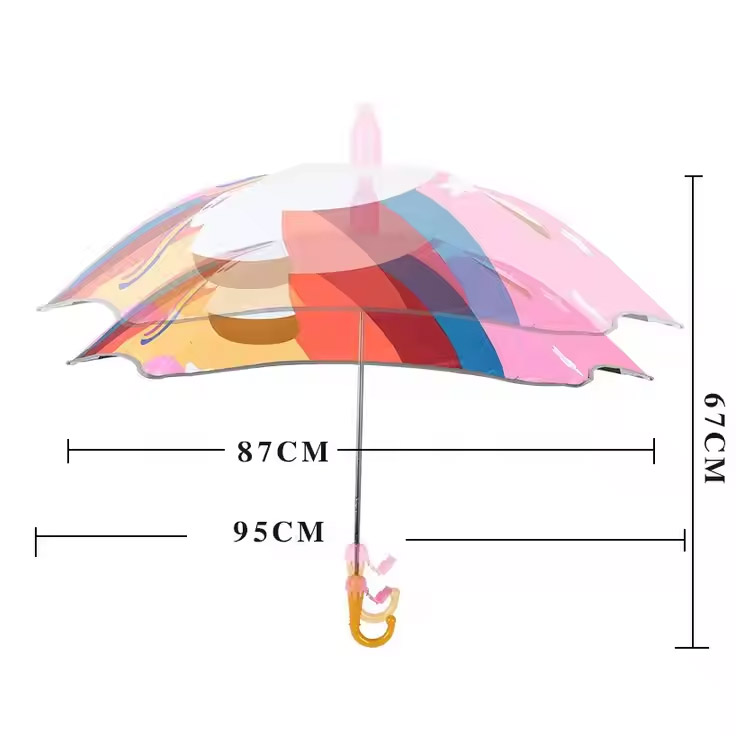 Cartoon Ainmhithe Ainmhithe Umbrella Taistil Leanaí Frithchaiteacha