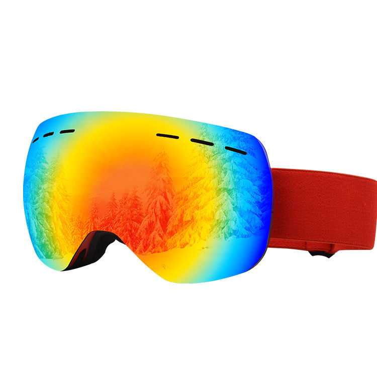 Goggles sciála téite dath gloiní cosanta sábháilteachta Gloine Sneachta UV Frith-cheo