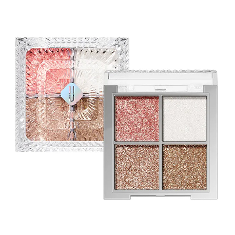 Púdar DIY saincheaptha Scáth súl áilleacht makeup fada buan