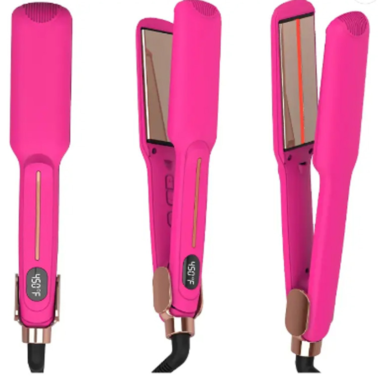 Gruaige bándearg mórdhíola pink volumizing gruaige straightener