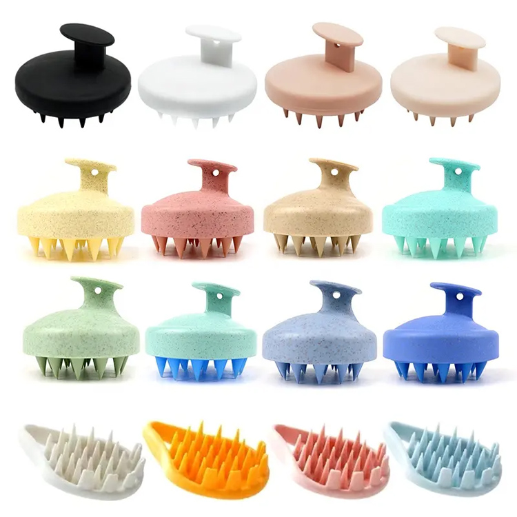 Saincheap Logo Shampoo Scuab Scuab Scalp Scuab Scalp