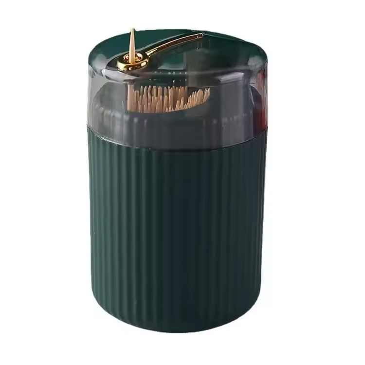 Bosca Stórála Cineál Brúigh dáileoir Sealbhóir Canister Toothpick