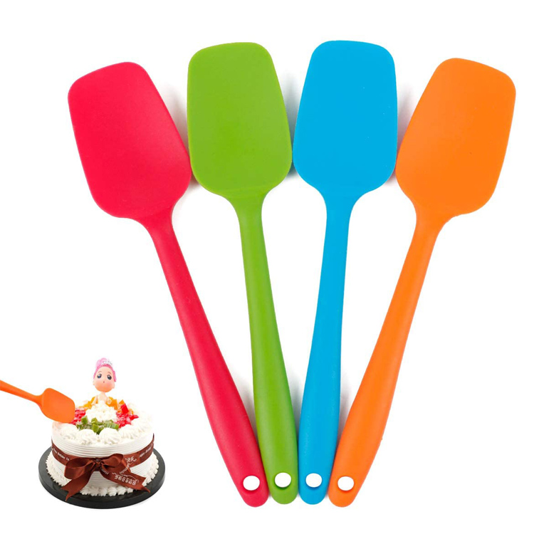 Scraper Solúbtha Frithsheasmhach Teasa Bácáil Spatula Silicone