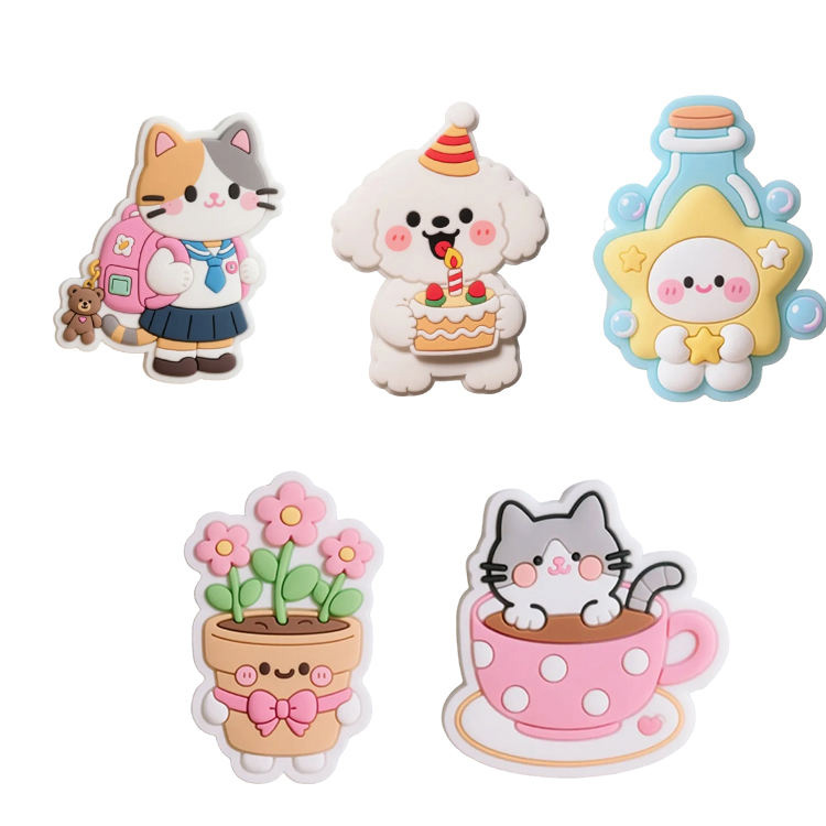 Cuimhneacháin Maisiú Baile Dearadh Chustaim Maighnéad Cuisneoir PVC