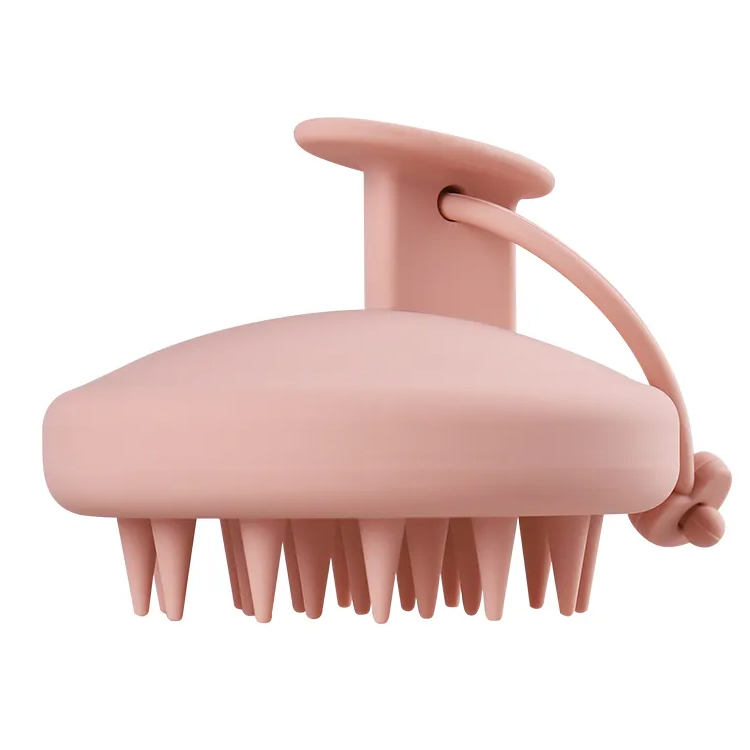 Ceann gruaige Muliti-cineál Silicone Cíor Scuab Scalp Scuab Cíor Silicone