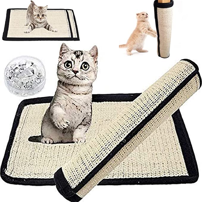 Scratch Urlár Nádúrtha Scratching Pad Rug Sisal Cat Scratch Mat