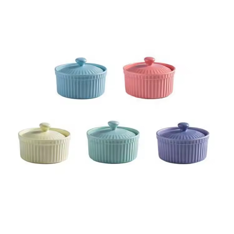 Babhlaí Ramekin Rámekin Babhta Sábháilte Pearsantaithe Sábháilte