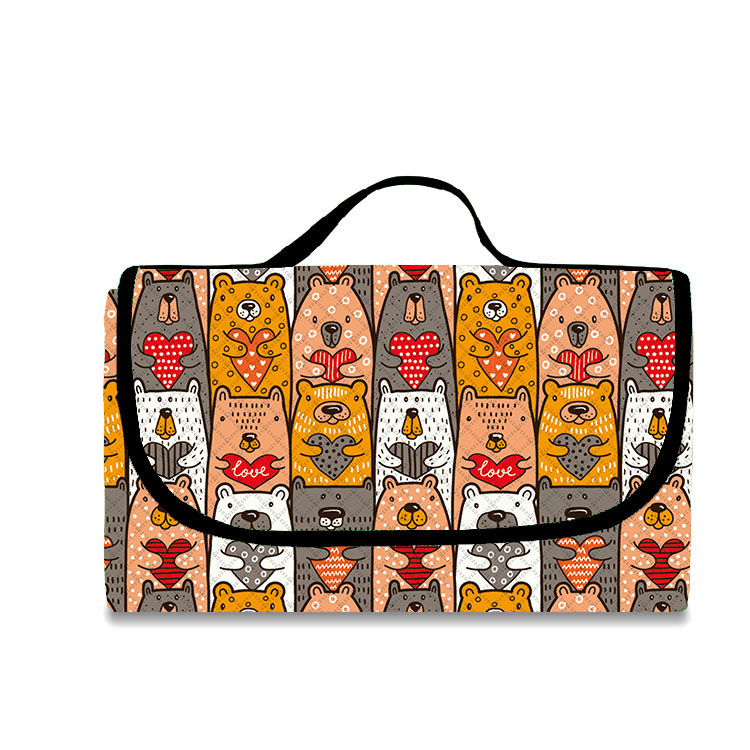 Rug Picnic Roll up Mat Picnic Campála Allamuigh Inaistrithe