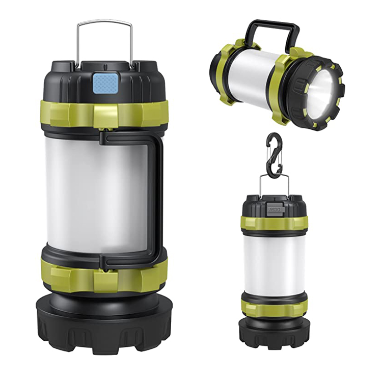 Flashlight Allamuigh Inaistrithe Lantern Camping LED Rechargeable