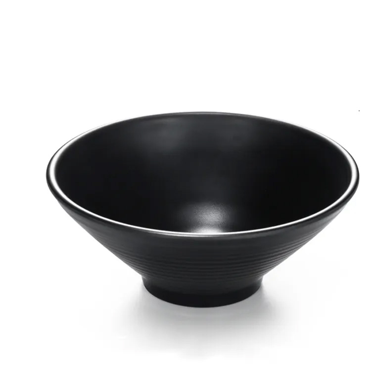 Bialann A5 Bowl Ramen Meilimín Neamhlonrach Ardchaighdeáin Dubh