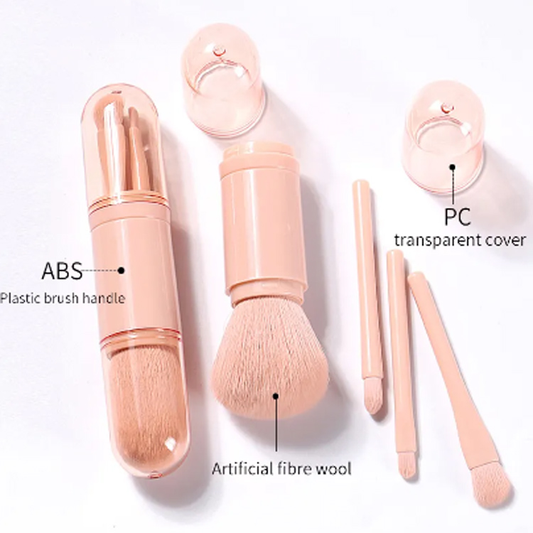 Scuab Makeup Taistil Socraigh Vegan Socraigh Scuab Makeup Ardchaighdeáin Ardchaighdeáin