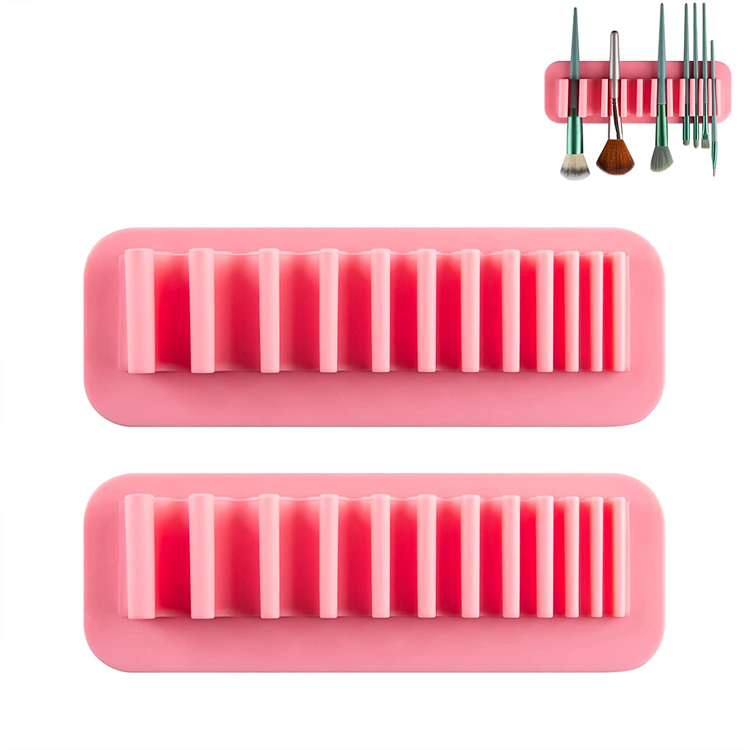 Raca Triomú Scuab Makeup Cosmaideacha Silicone Wall-Mounted